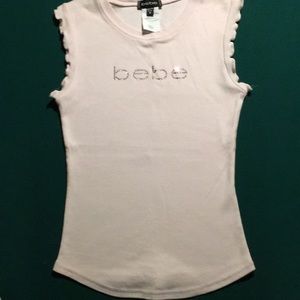 Bebe sleeveless top